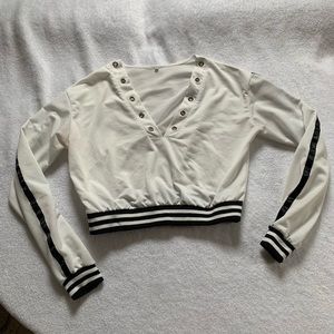 Fashion Nova Cropped Sweatshirt